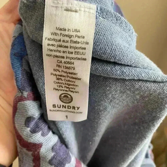 SUNDRY Paisley Joggers Size Small‎ - Picture 9 of 13